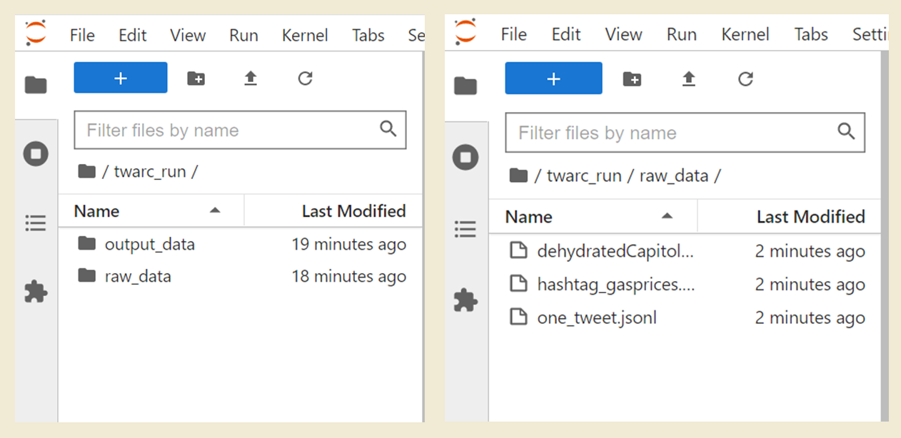 file organization for jupyterlab